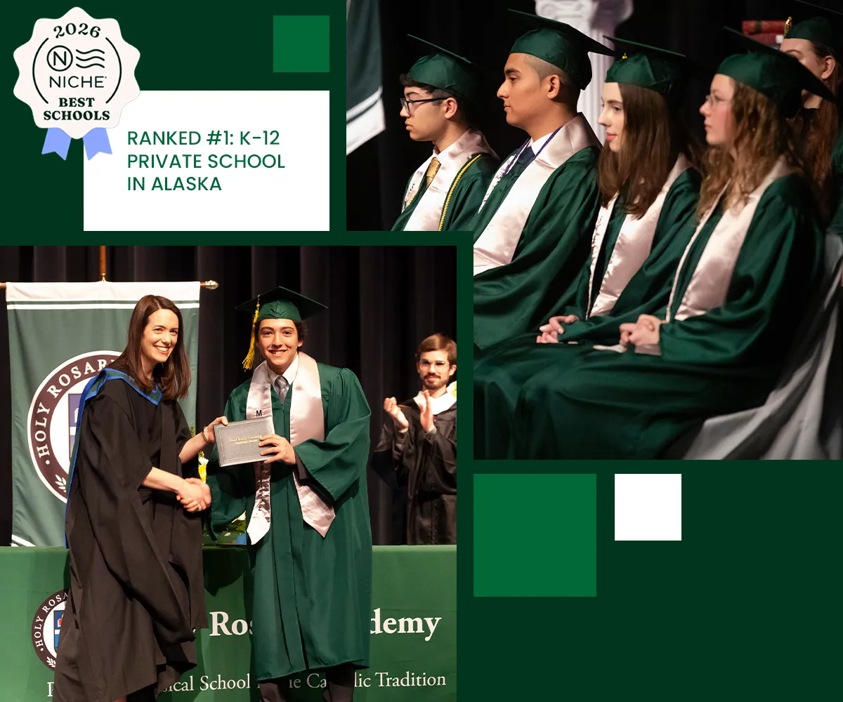 Holy Rosary Academy, Formed in Faith, Educated for Truth, pre-kindergarten classes, elementary classes, middle school classes, high school classes, education, catholic school